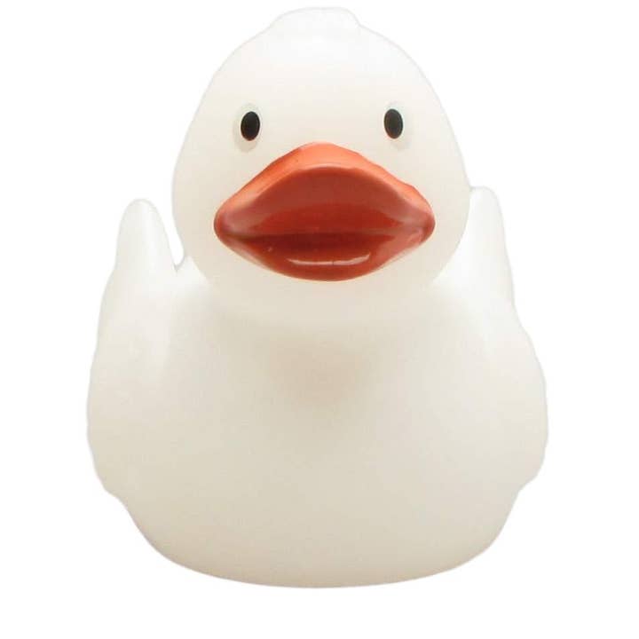 Duckshop – wholesale Badleksak - Baby – Gummi Duck Magic Duck UV färgförändring vit till rosa - gummi anka3