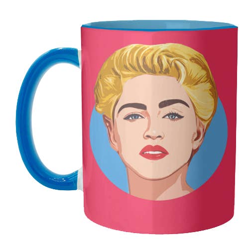 ART WOW - Wholesale Coffee Mug - Mugs 'Queen of Pop' by DOLLY WOLFE4