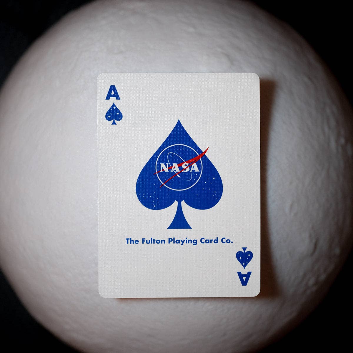 FULTONS Playing Cards - Vente Jeu de cartes - Jeu de cartes NASA avec logo « Meatball » en feuille argentée8
