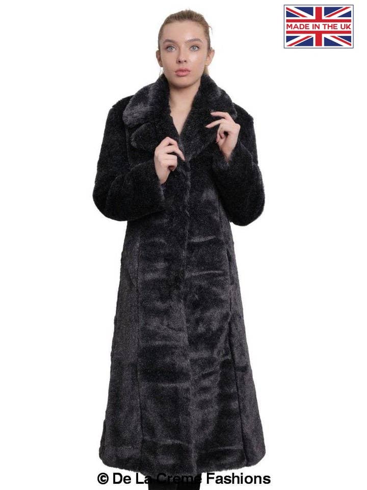 De La Creme Fashions - Wholesale Fur/Faux Fur Coat - Women's - De La Creme - Womens Faux Fur Long Coat6
