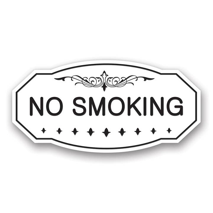 All Quality - Wholesale Bord/bordje - NIET ROKEND Victoriaans deur-/wandbord8