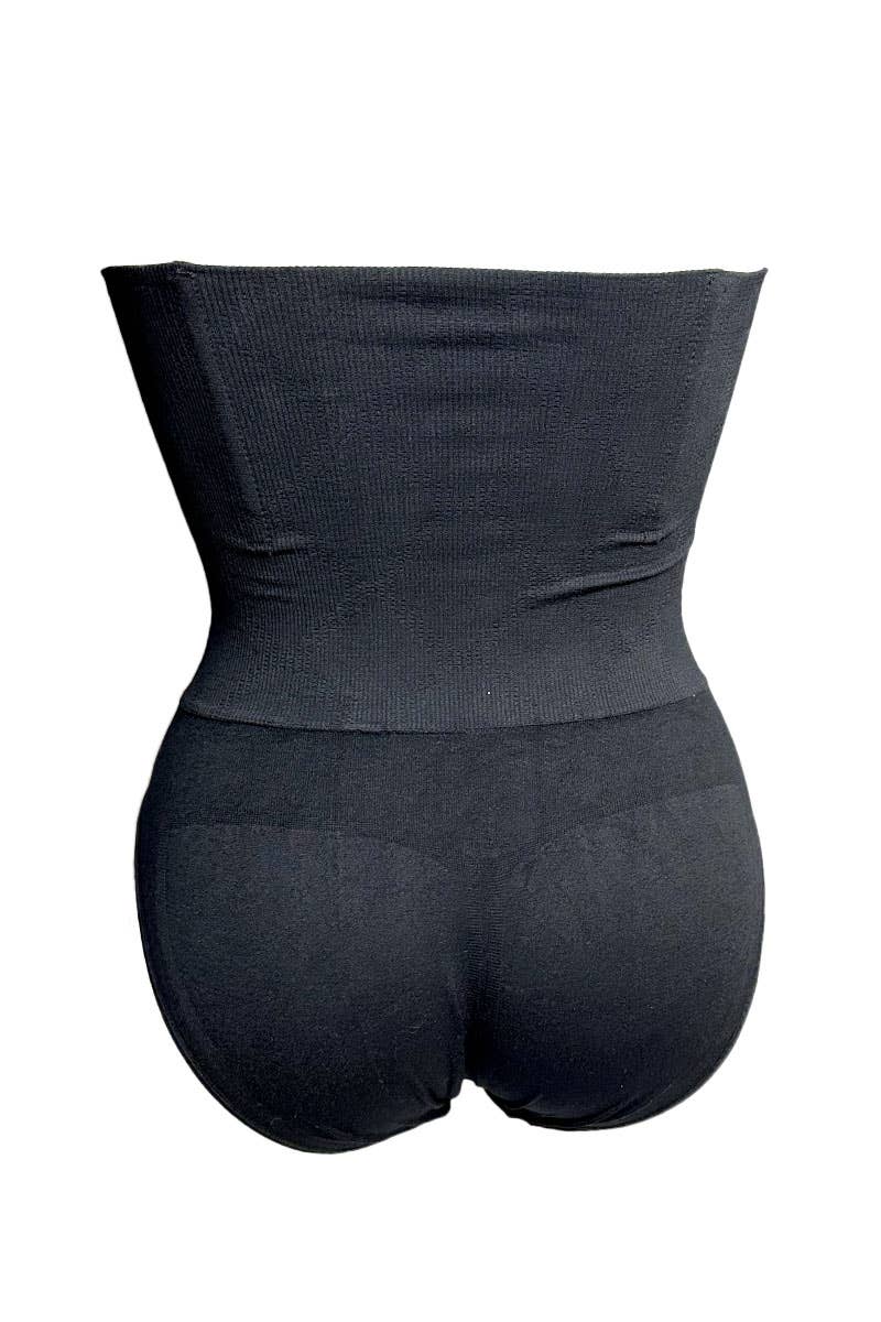 Black Push Up Buttocks High Waist Panty Linen/G15003 for wholesale on Faire3