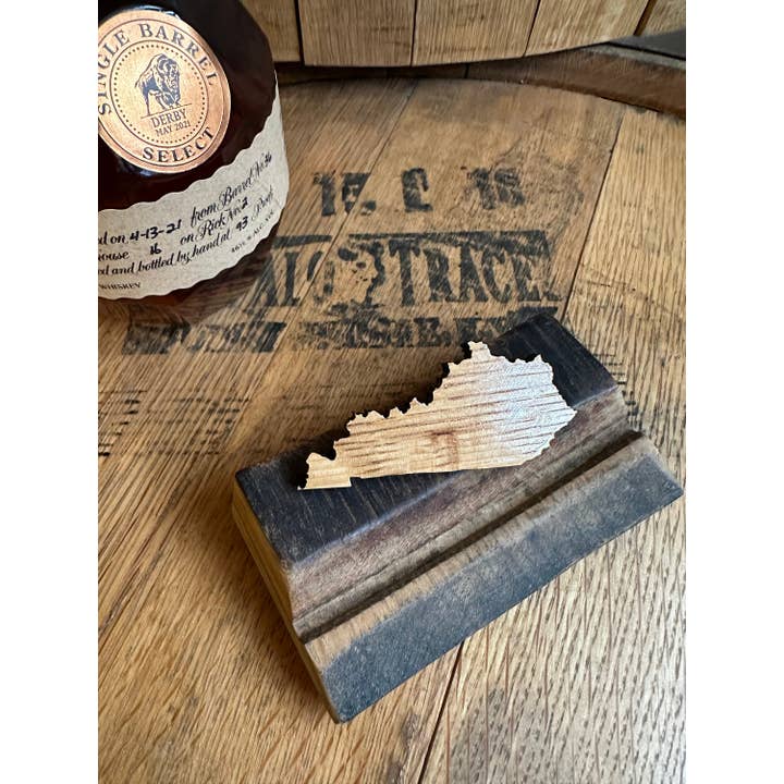 TWWKY - Wholesale Lapel Pin/Button - Kentucky Bourbon Barrel Reclaimed State Lapel Pin