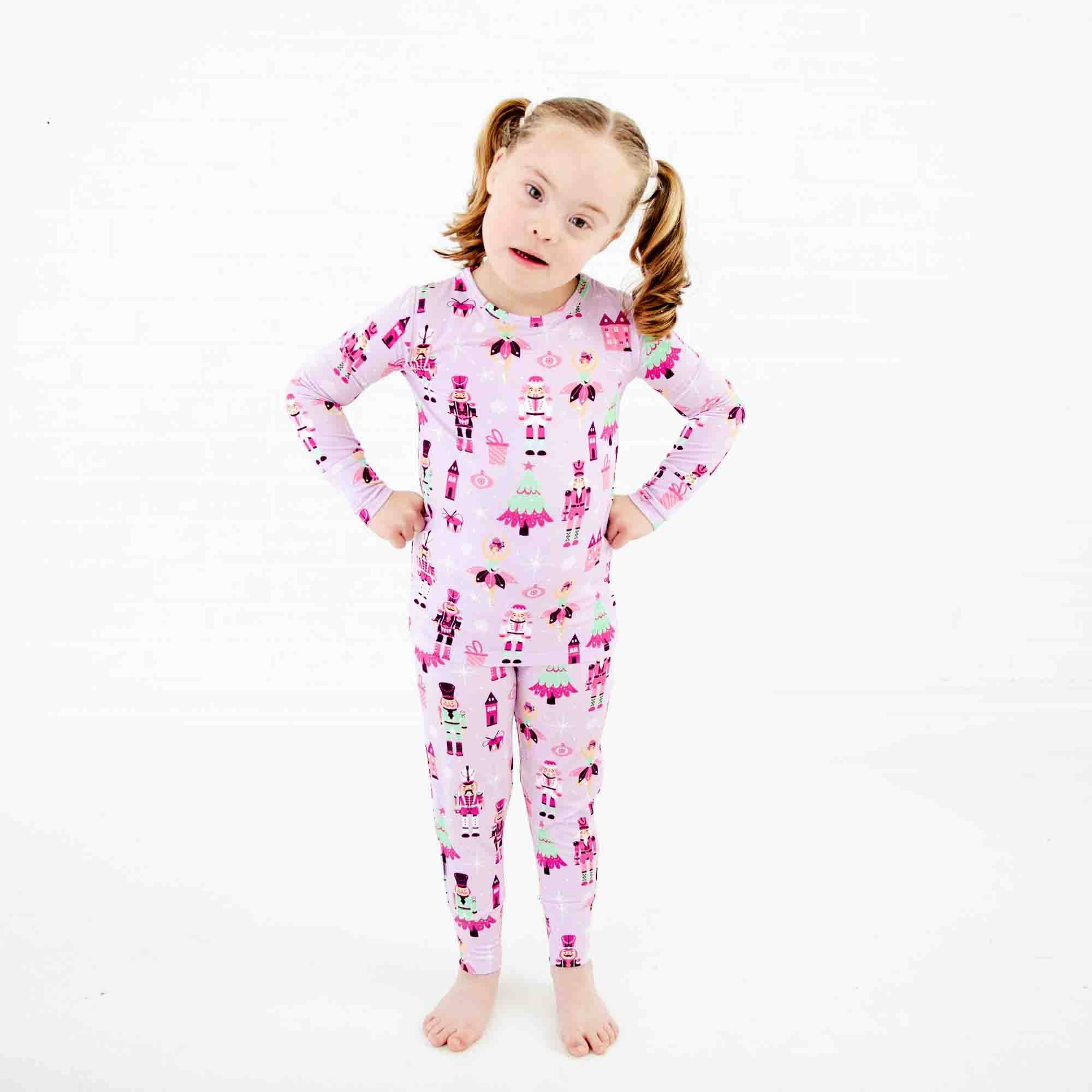 Dreamiere - Wholesale Sleepwear Set - Kids - Visions of Sugar Plums Two Piece Pajamas Set3