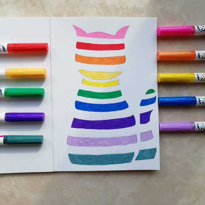 Pintar Art Supply - Wholesale Marker - Pintar 14 Pack Fine Point Acrylic Paint Pens with 0.7mm Tip
