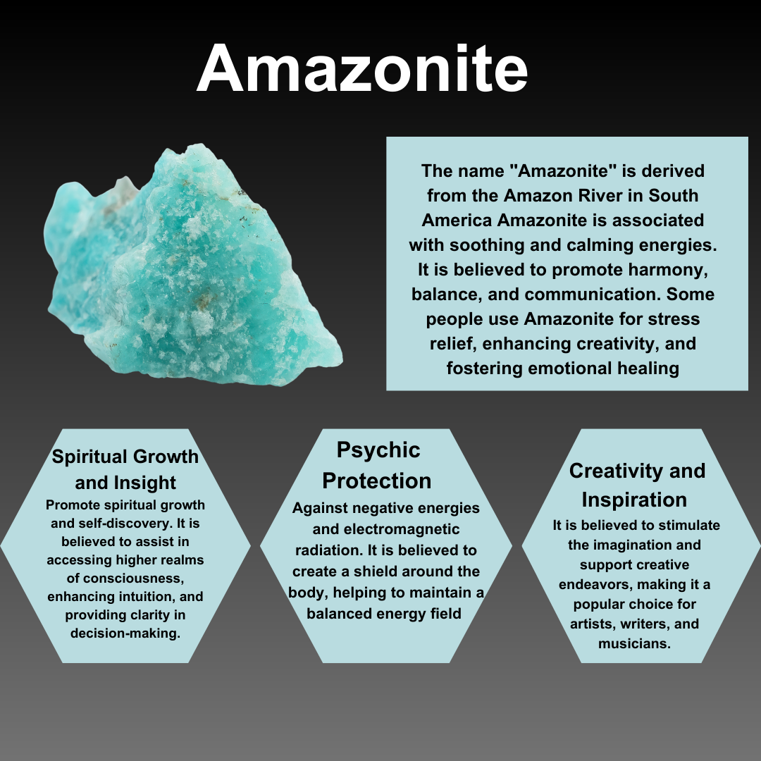 Soothing Crystals - Wholesale Beads - Crystal Jewelry Beads | Amazonite | Gemstone Healing Beads3