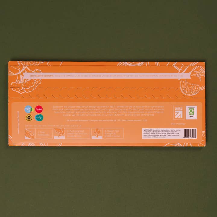Seedsticks® – wholesale Plant seeds – Veggie Patch - Gift Pack6