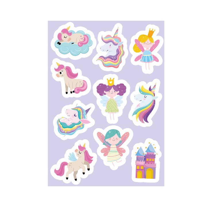 Axis Toys & Gifts - Wholesale Sticker – Child & baby - Sassi Stickers and Activities Book - Unicorns
