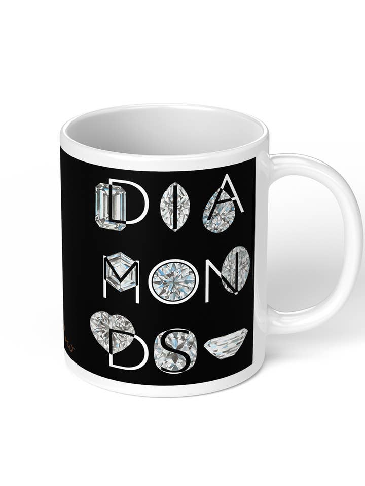 Diamond Coffee Mug for wholesale by Juler's Row