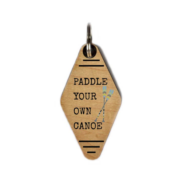 Driftless Studios - Vente Porte-clés – unisexe - Porte-clés - Paddle Your Own Canoe