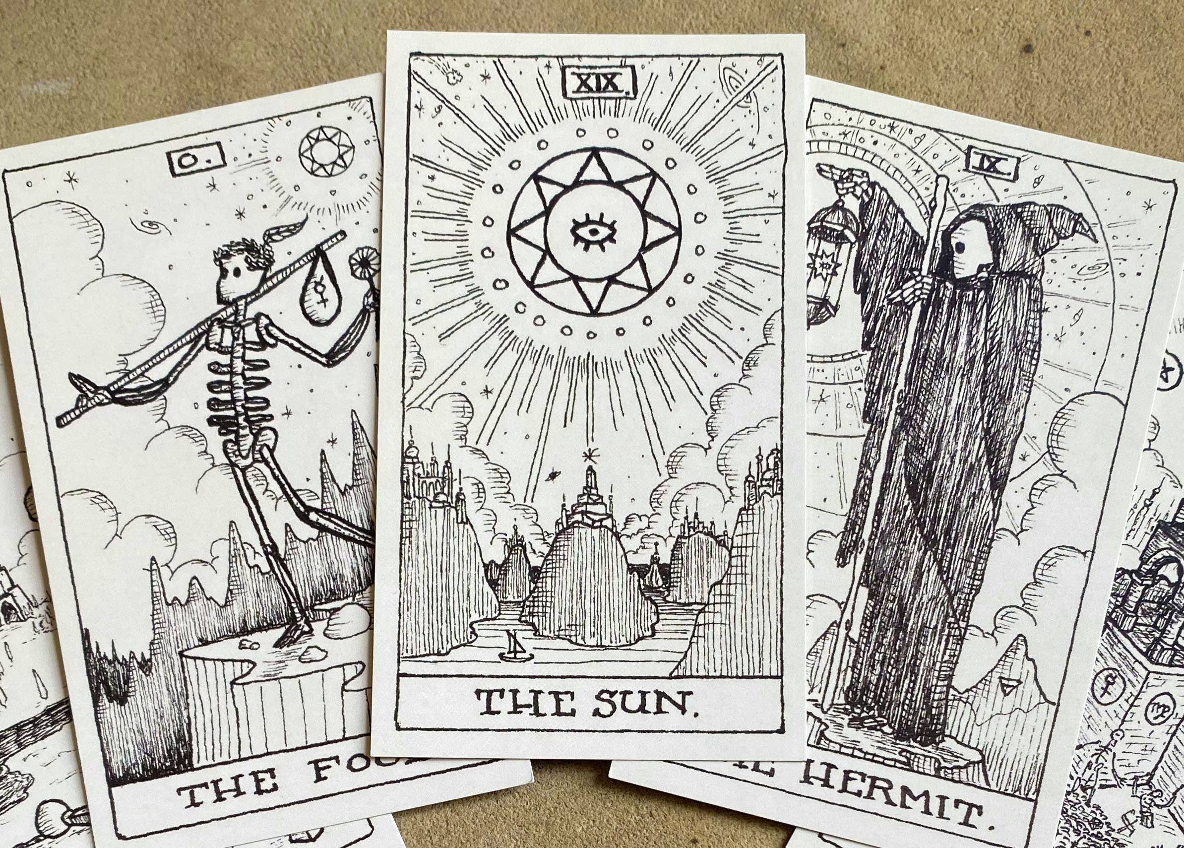 Cryptocartography - Wholesale Tarot Cards - Tarot Obscura0