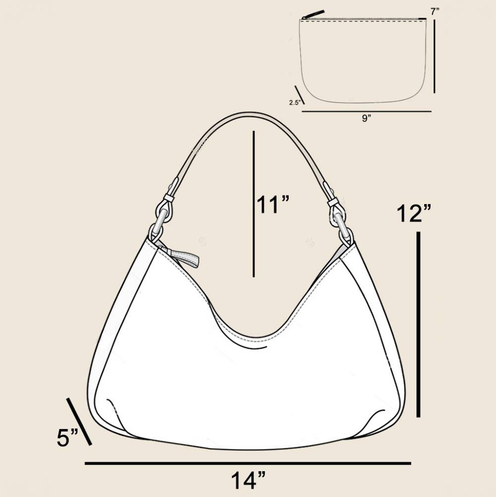 Anarchy Street - Venta al por mayor Bandolera - Mujer - Bolso Hobo de Ante con Flecos en Capas6
