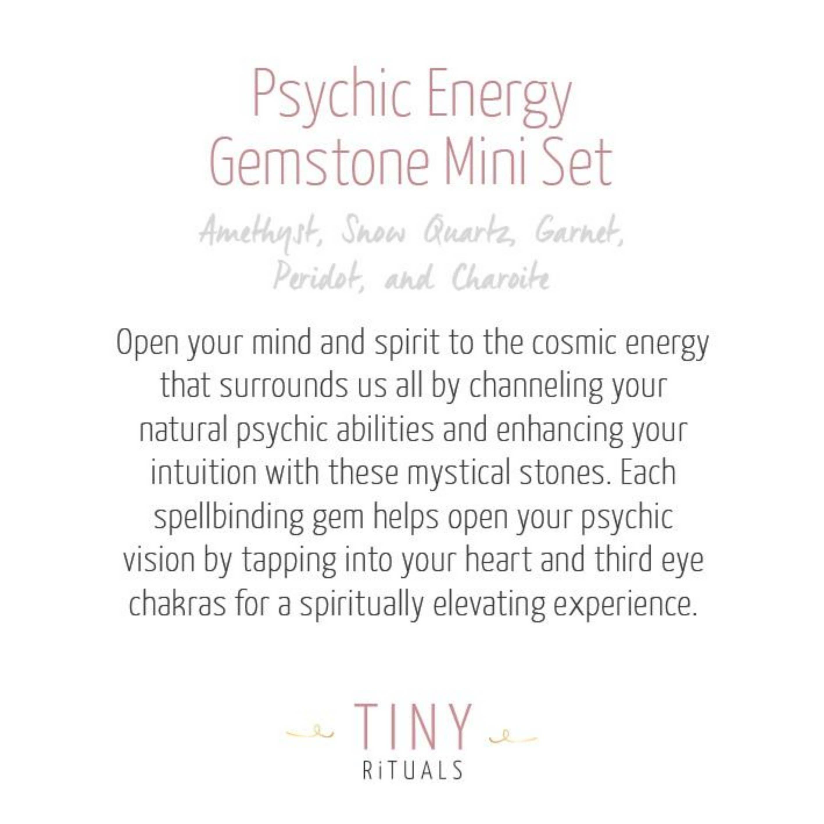 Tiny Rituals - Wholesale Jewelry Set - Psychic Energy Pack3