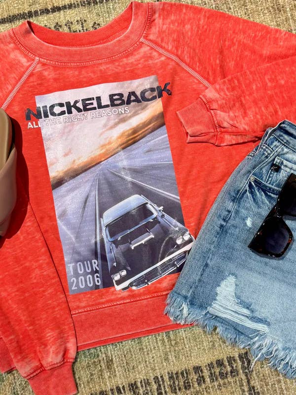 Sweatshirt da Tour Burnout 2006 por atacado de Backroad social trade co