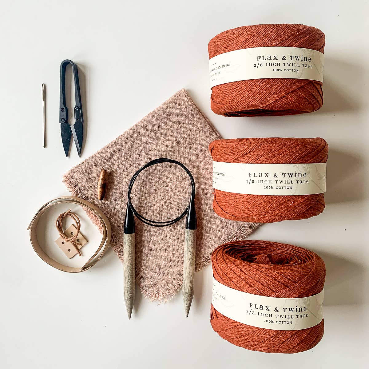 Flax & Twine - Wholesale Knitting/Crochet Supplies - Tessa Tote Kit12