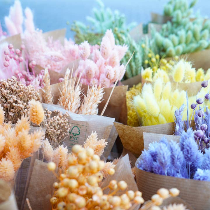 Wildflowers by Floriette - Wholesale Dried/Pressed Flowers - Dried Flowers Mono mix - Lilac1