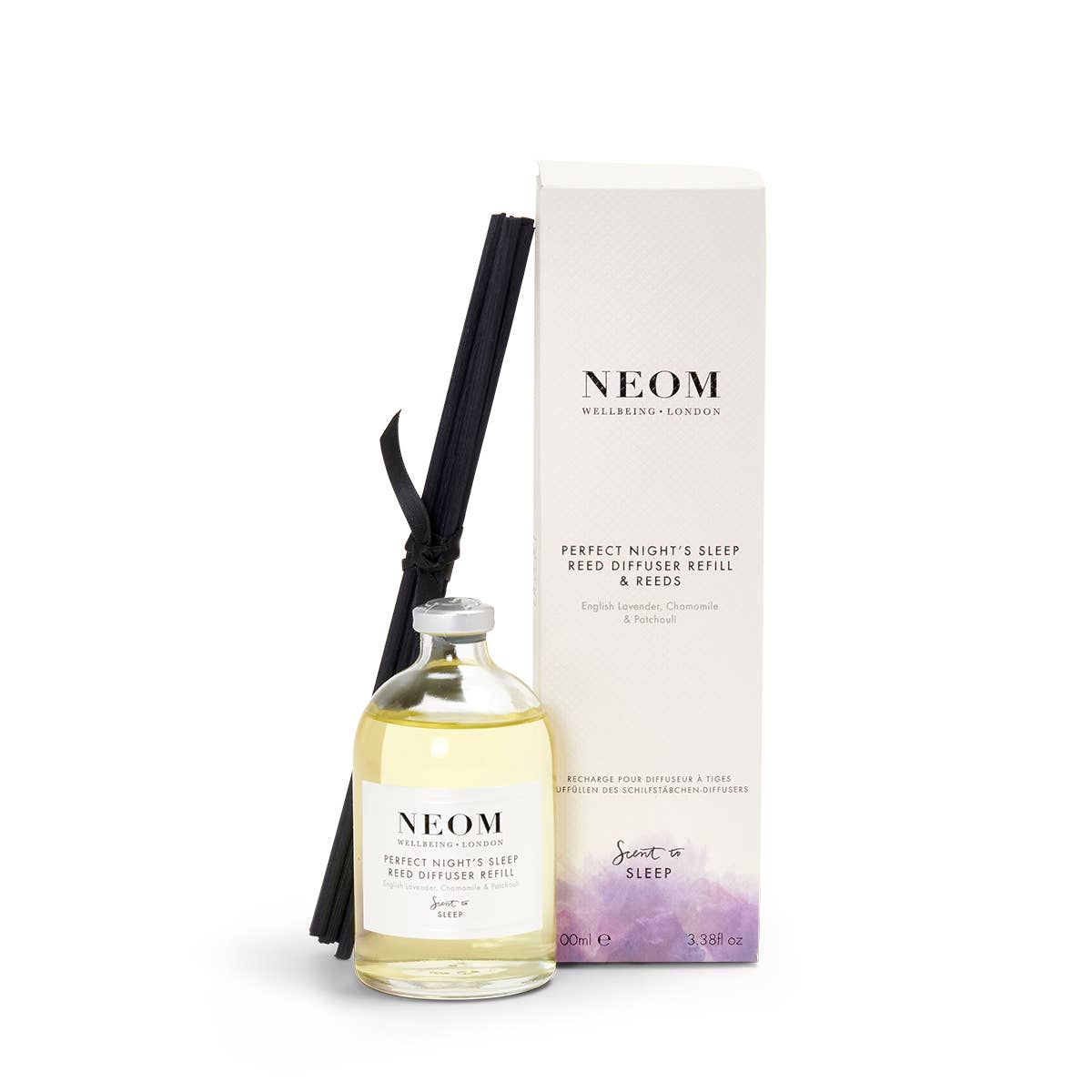 Neom Wellbeing - Wholesale Reed Diffuser - Perfect Night's Sleep Reed Diffuser Refill