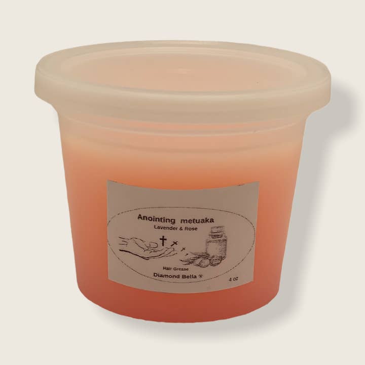 Lavendel- und Rosenhaarfett 4 oz. für den Großhandel von Anointing Metuaka