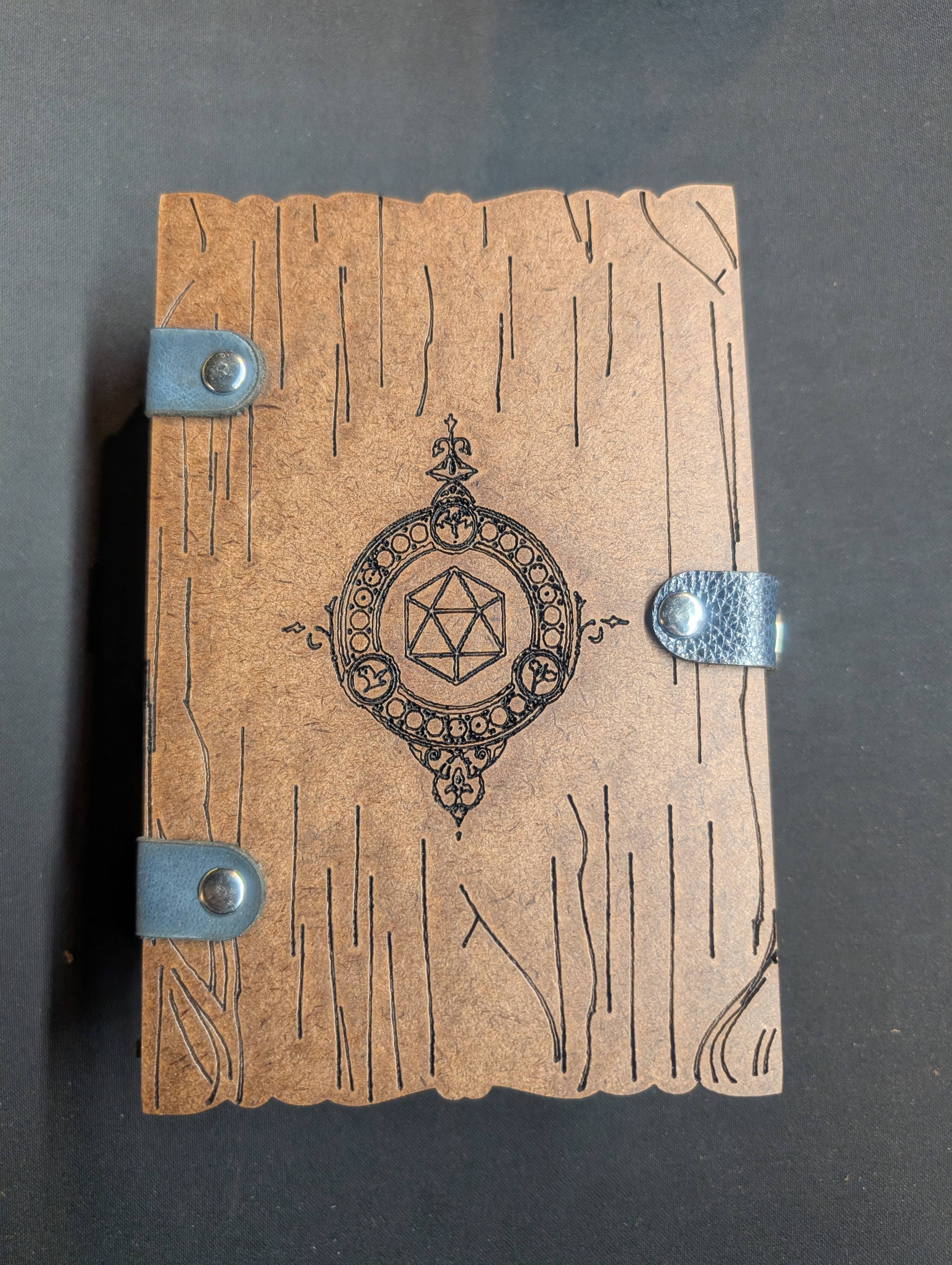The Nerdy Wolf - Wholesale Journal/Diary - Journal Kit with Glass Dip Pen, Ink, and Wood Gift Box13
