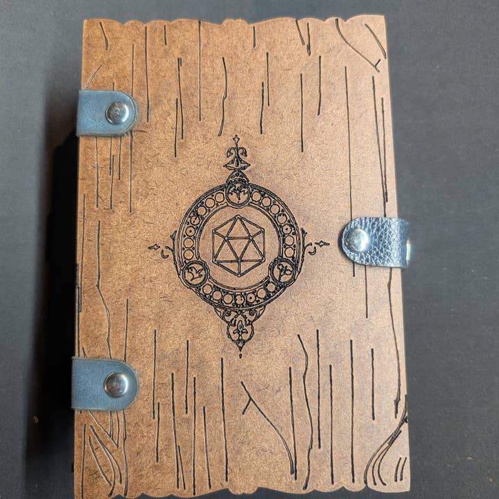 The Nerdy Wolf - Wholesale Journal/Diary - Journal Kit with Glass Dip Pen, Ink, and Wood Gift Box13