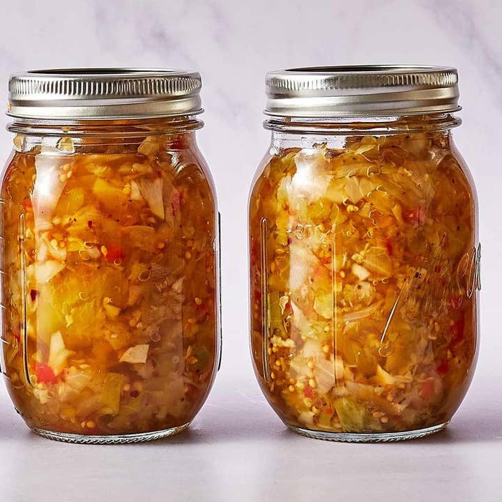 May's Market @ TLM - Wholesale Relish - 16oz Southern Home-style Chow Chow Relish
