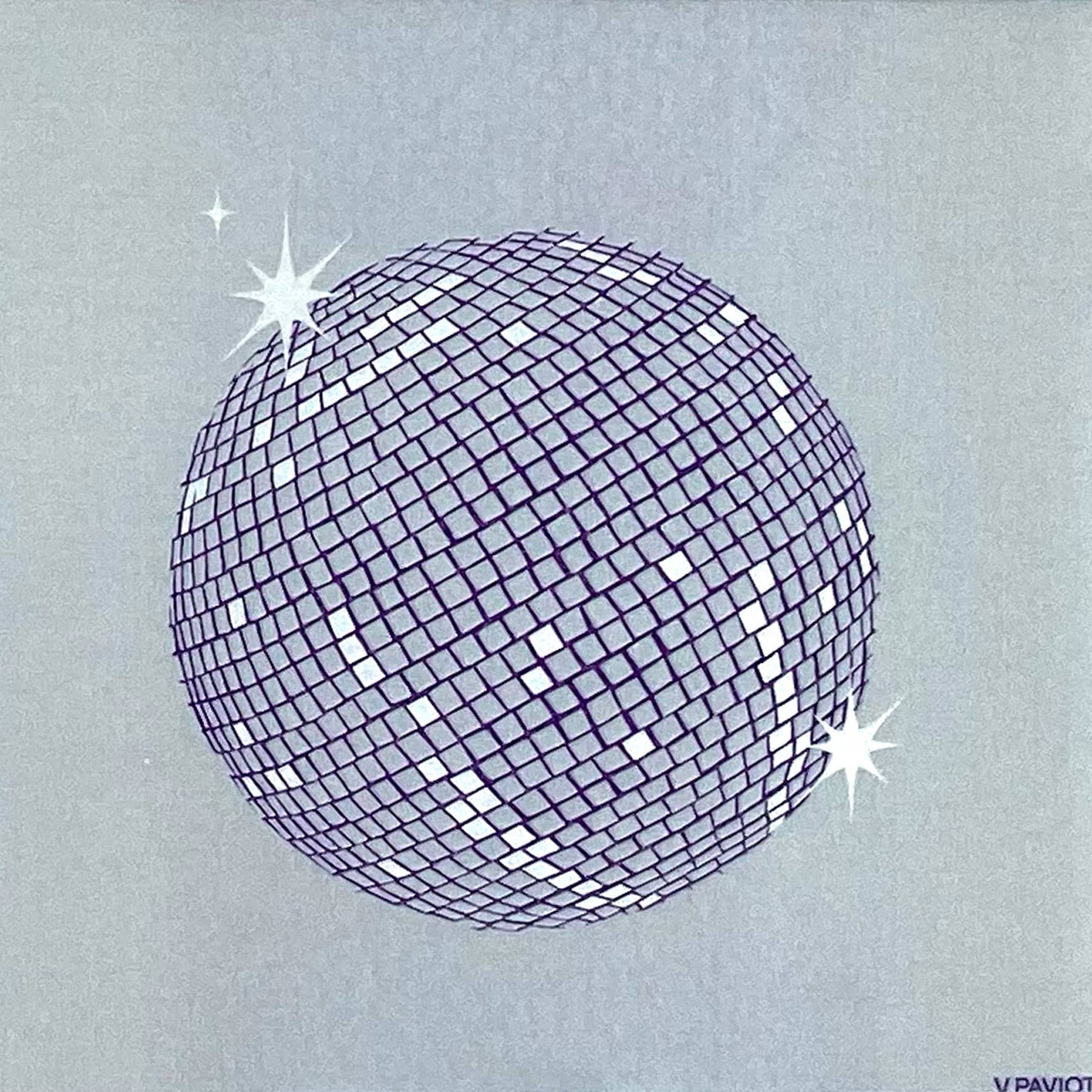 Trendy Table – wholesale Disposable napkin – Boule à Facette Cocktail Napkin1