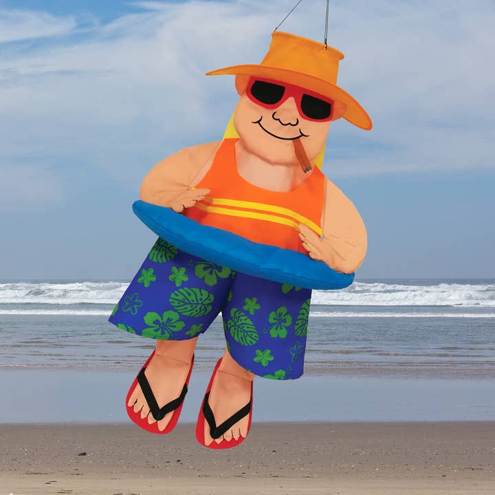In the Breeze, LLC. - Wholesale Flag - Float Man With Cigar Wind Friend