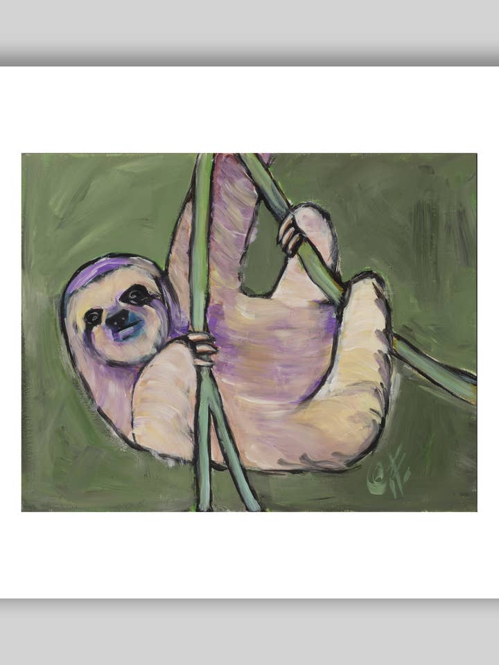 Lazybones - Gematteerde print voor wholesale door Illuminate Artisan