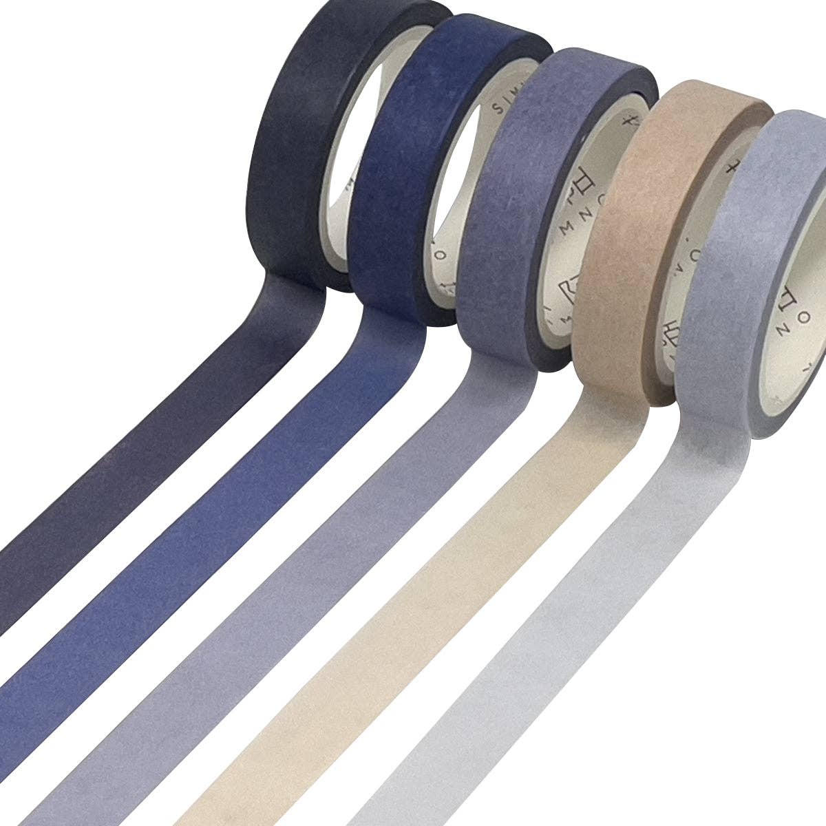 Wrapables.com - Wholesale Washi Tape - Wrapables Solid Color Washi Tape (Set of 5)20
