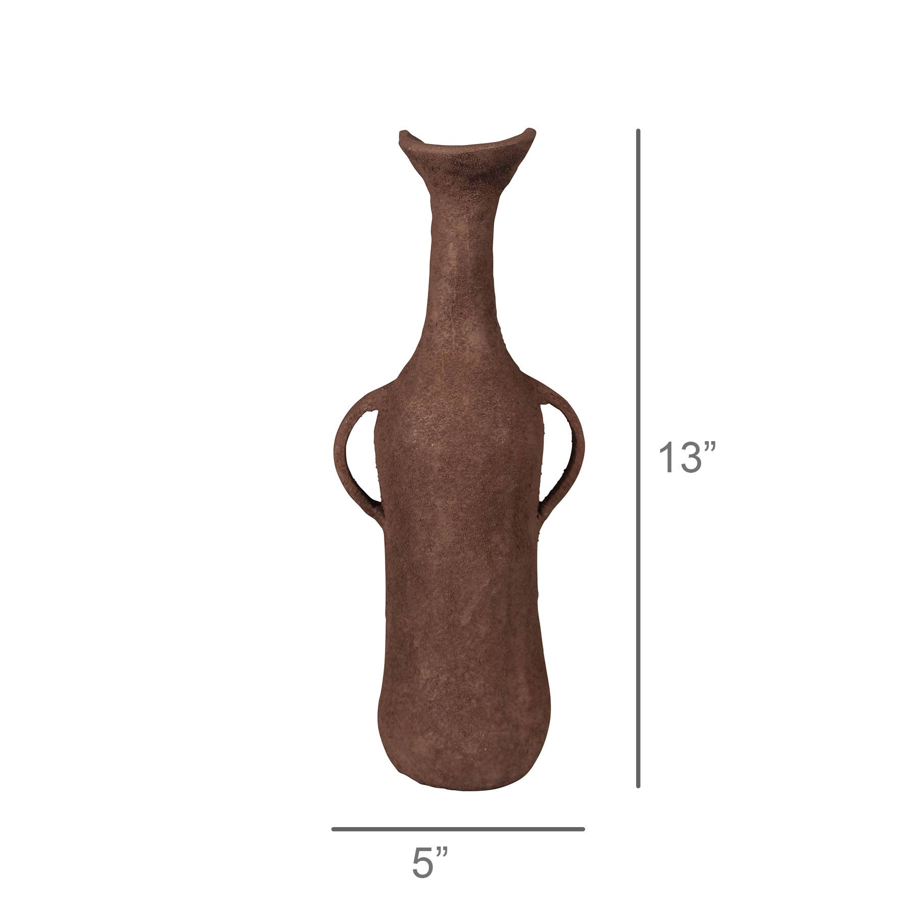 HomArt - Wholesale Vase - Corsica Vase with Handle, Terra Cotta - Sm2
