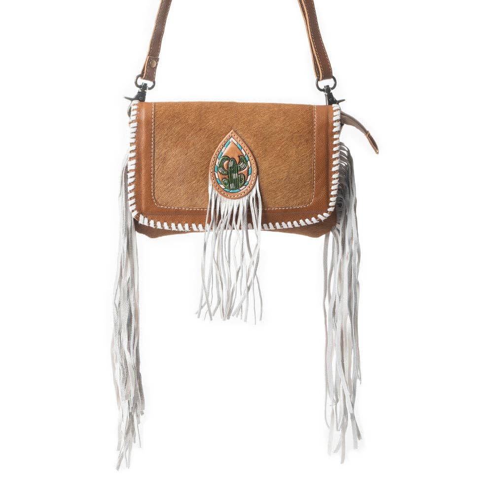 MYRA - EU - Wholesale Crossbody Bag - Women's - Zilveren Eenhoorn Leren & Hairon Tas0