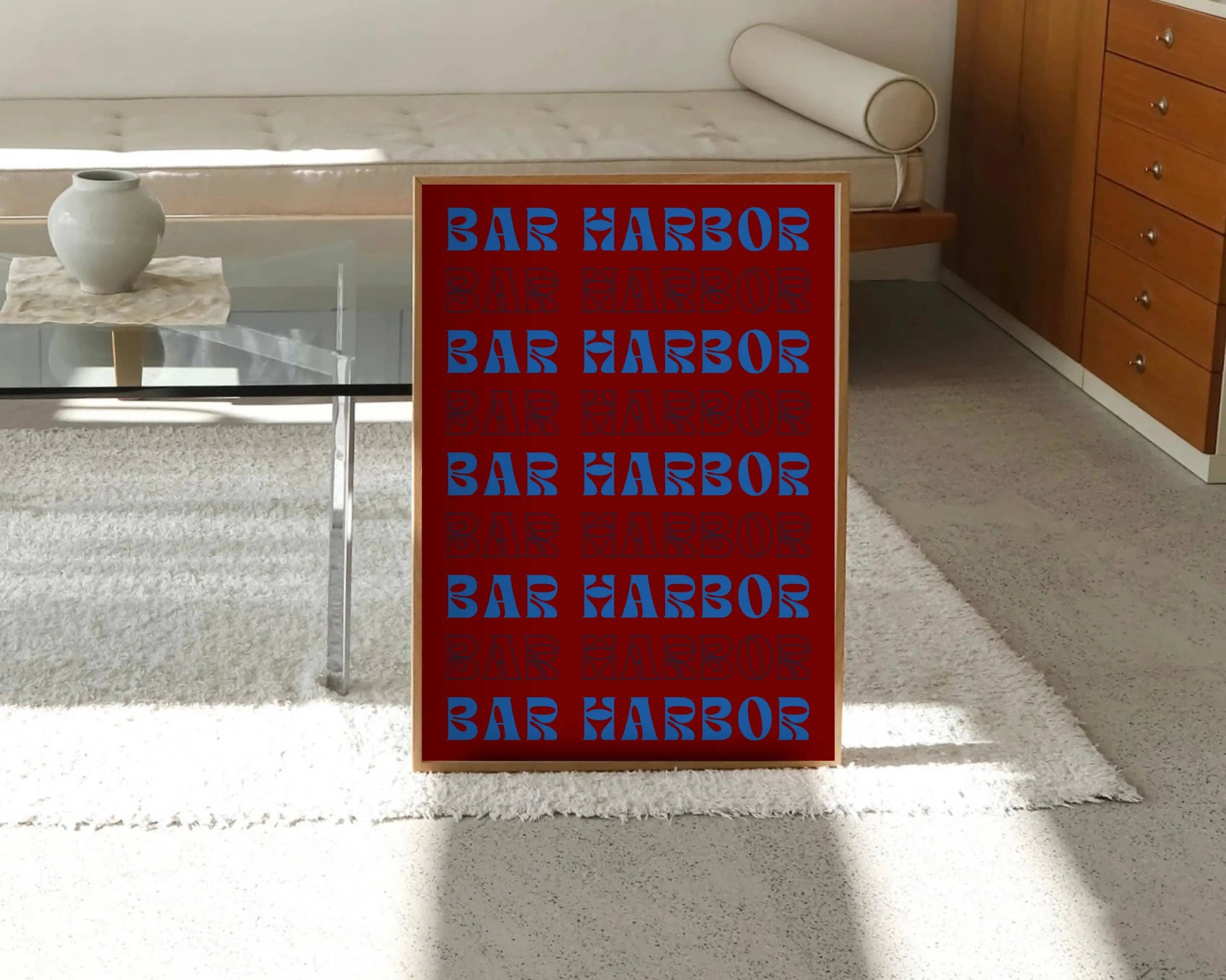 Olive Street Collective – wholesale Art print – Bar Harbor Maine Print3