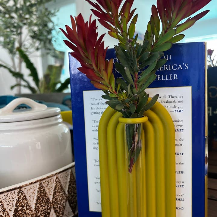 Brehmwood Creative - Wholesale Bookend - Propagation Bookend Set with Built-In Glass Tubes for Plant Lovers – 20 Colors Available!1