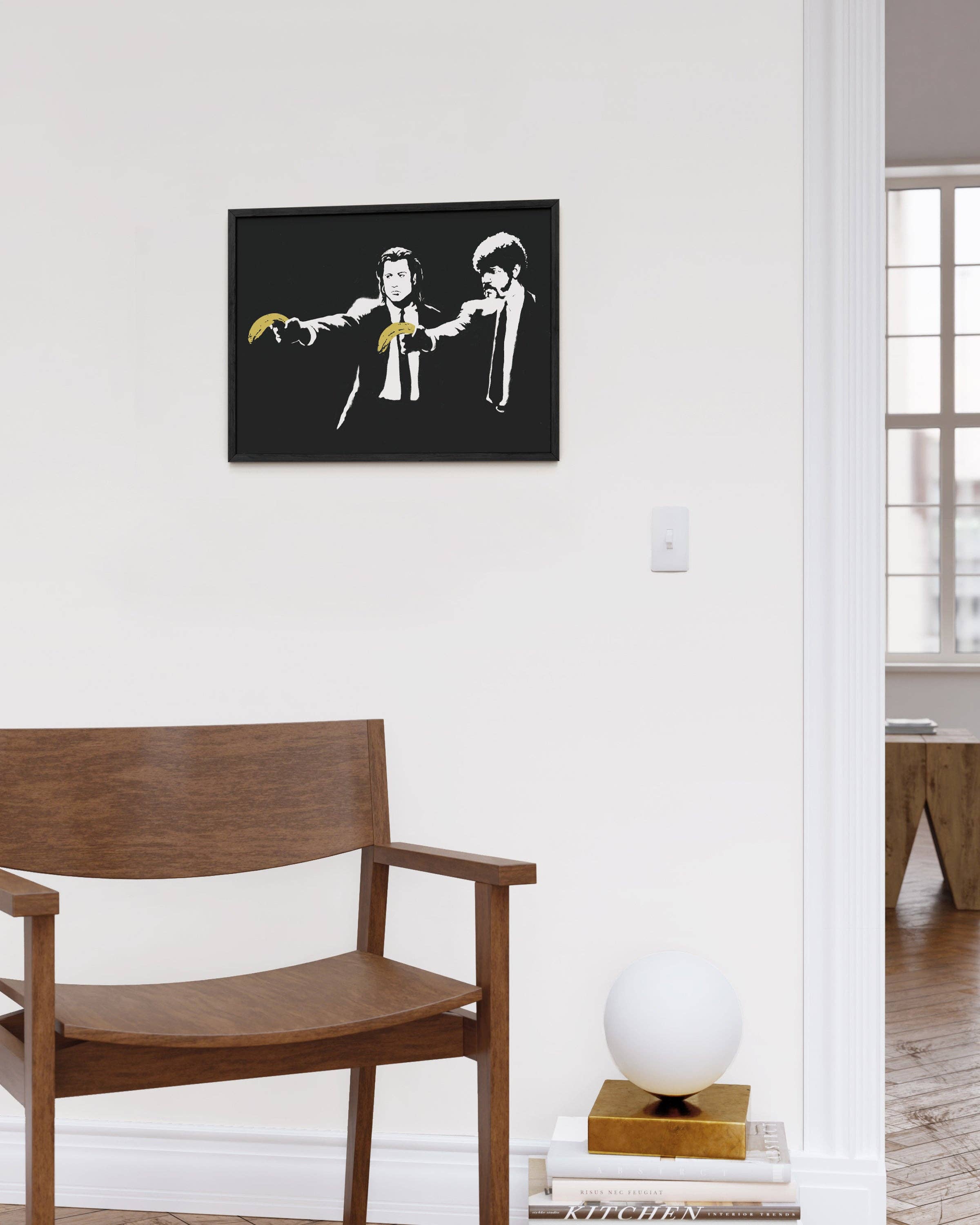 Haus and Hues – Impressão artística por atacado – Banksy Pulp Wall Art3