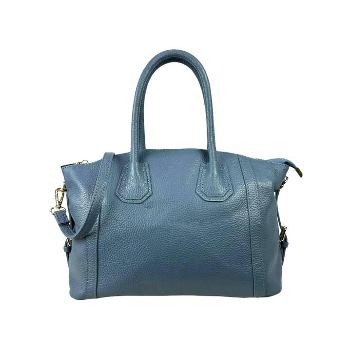 Chenson & Gorett - Wholesale Top Handle Bag - Women's - Small Model Italian Leather Bag for Women. Promo5