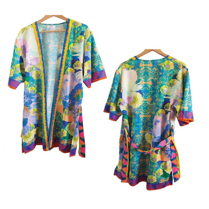 Salsa Verde Design - Wholesale Robe - Women's - Rani Robe1