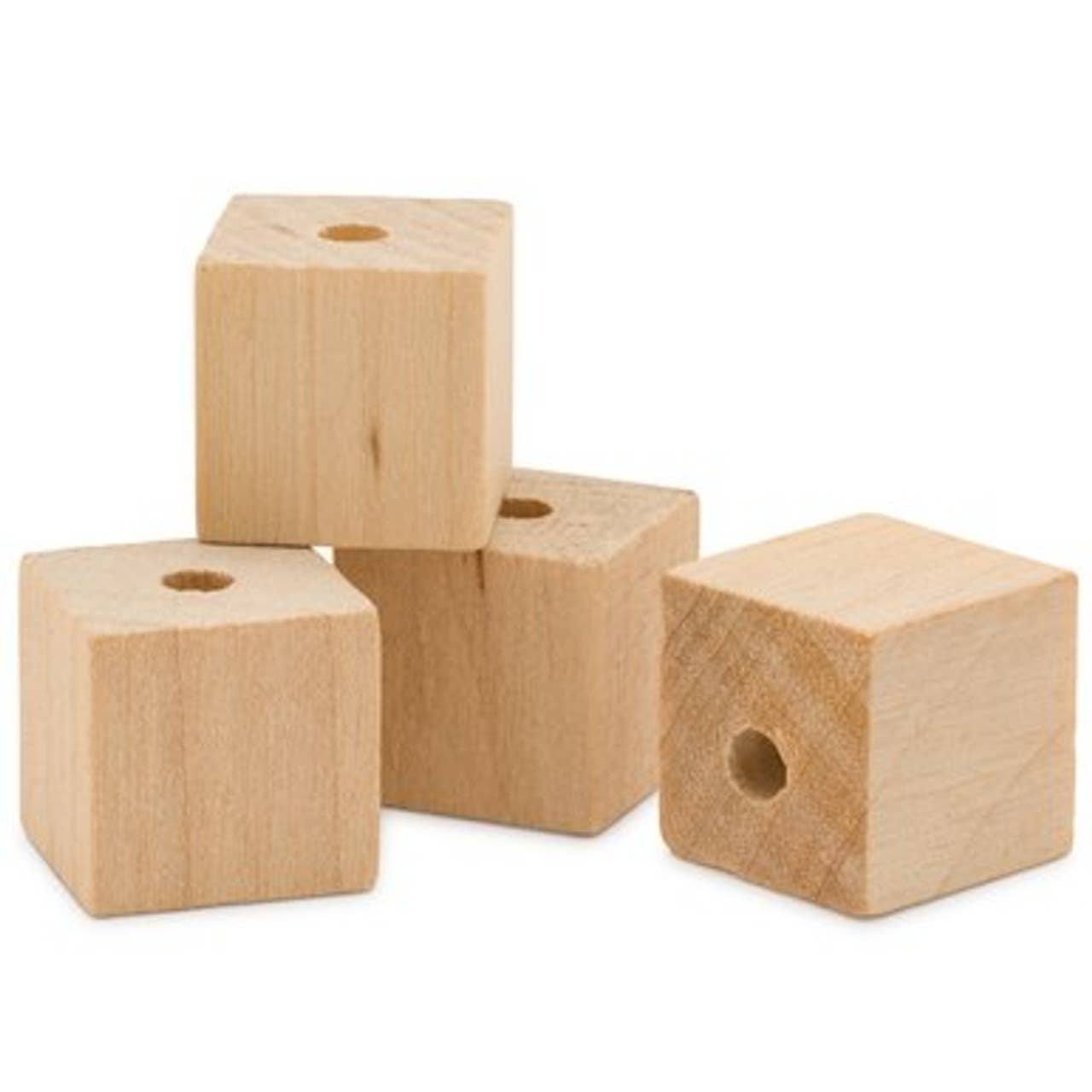 Woodpeckers Crafts - Wholesale Craft Supplies - Wooden Square Beads0