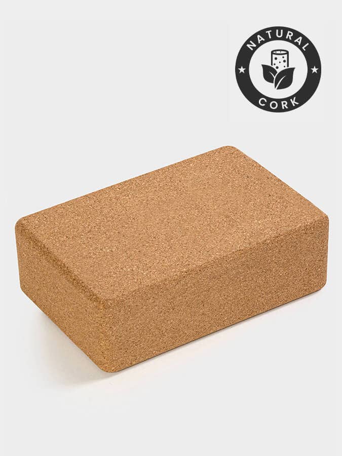 Yoga Studio Large Cork Yoga Block Brick (Unbranded) for wholesale by Yoga Studio Store