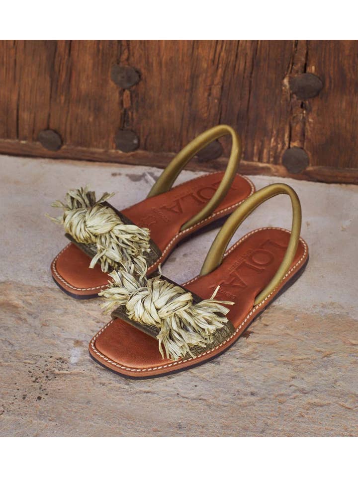 MORELL MILITÄRSANDALE für den Großhandel von Lola Almagro