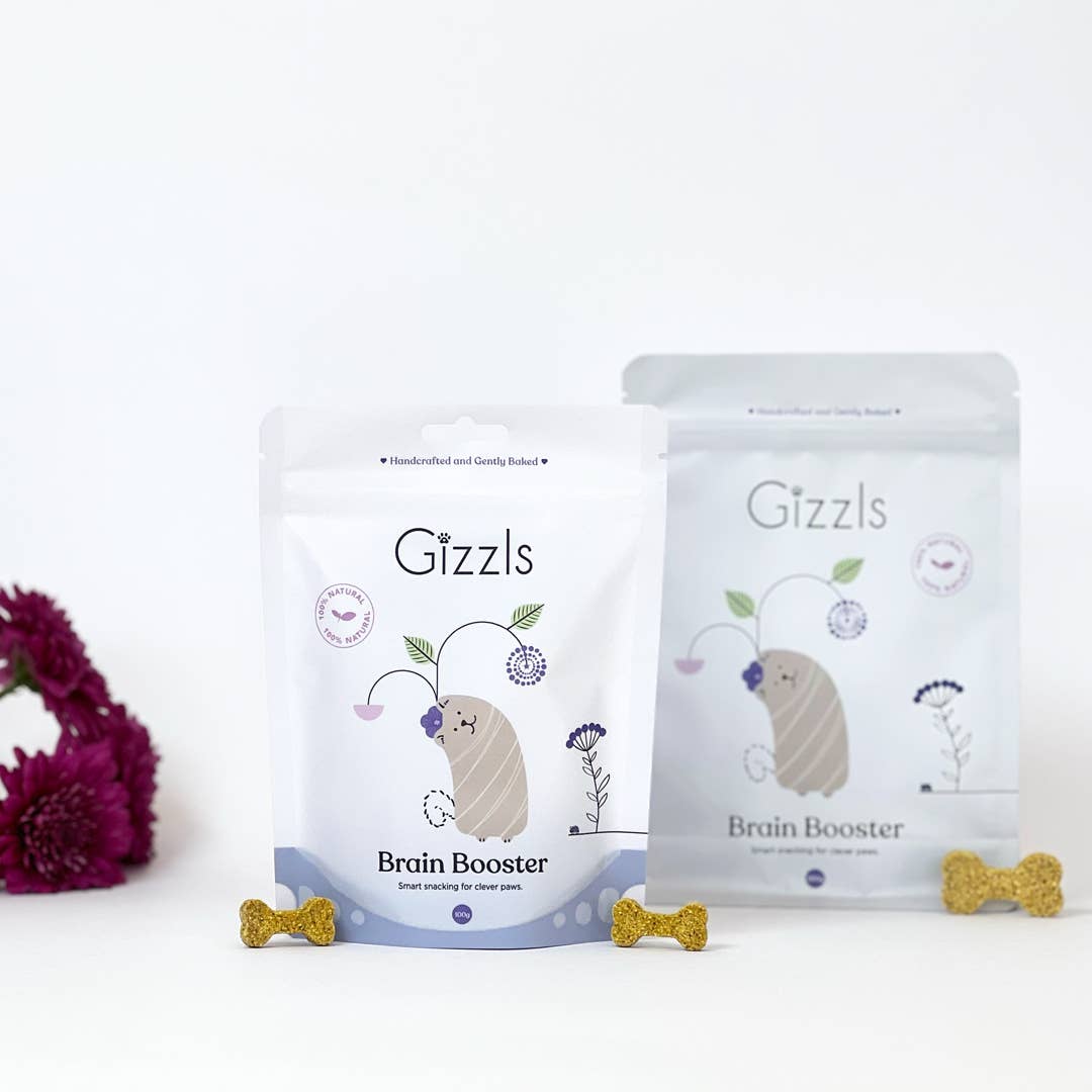 Gizzls – wholesale Pet treats – Dog – Gizzls Brain Booster Dog Treats (for small dogs)6