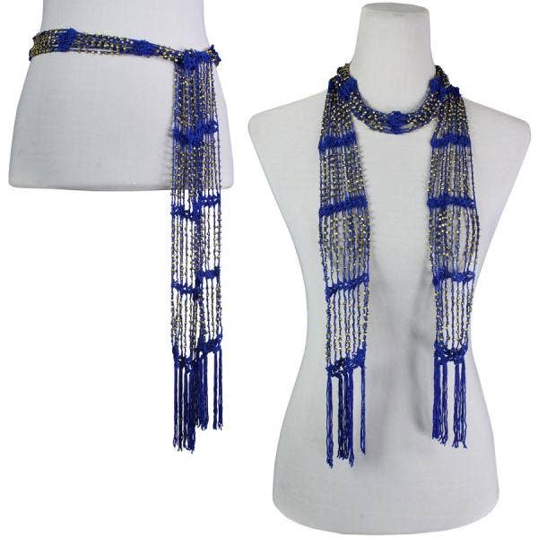 The Magic Scarf Company - Wholesale Scarf - Women's - 1755 - Shanghai Beaded Scarves/Sash44
