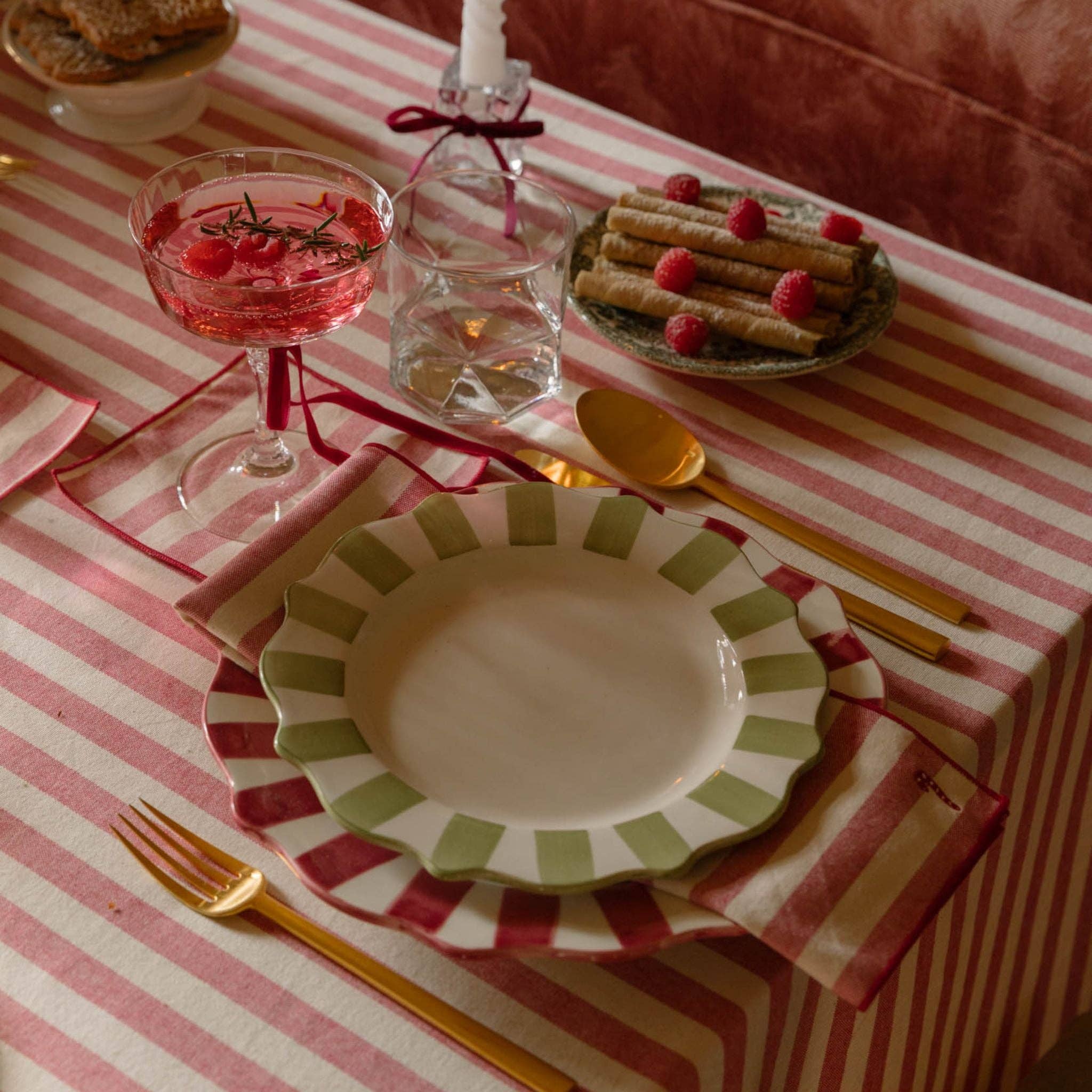 Torres Novas - Vente Serviettes de table en tissu - Serviettes Barra avec broderie de Noël10