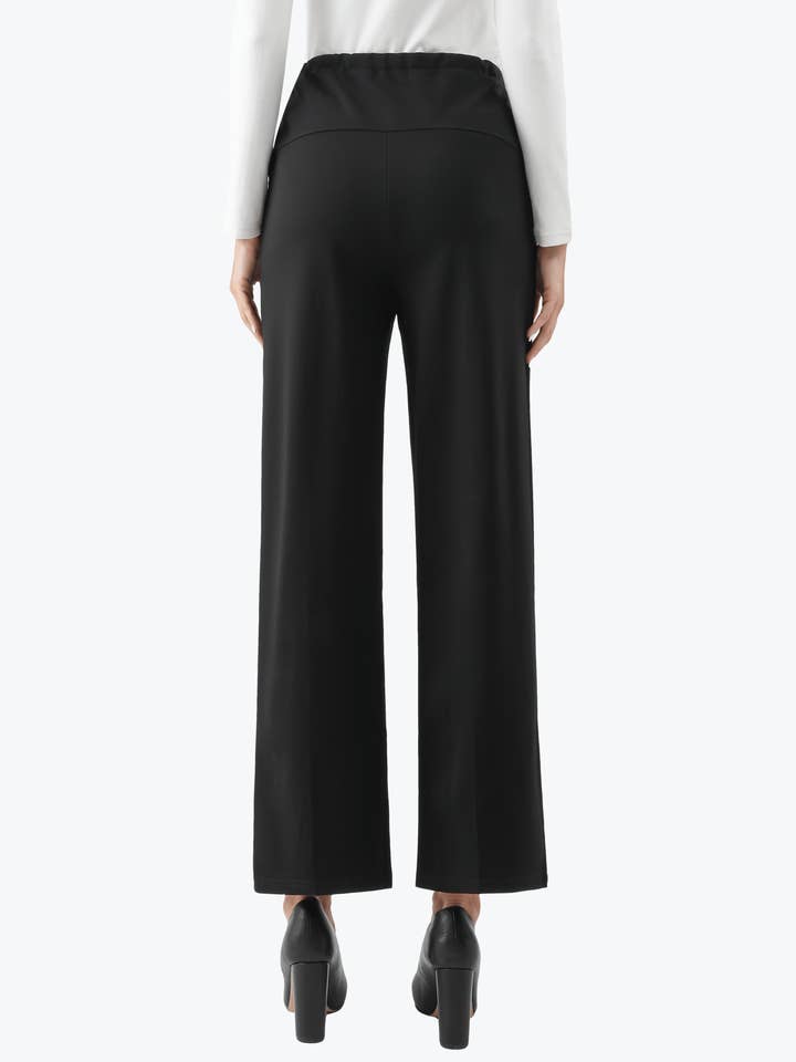 Alina Mae Maternity - Wholesale Pants - Maternity - Maternity Wide Leg Pant Wear to Work Office Pants3