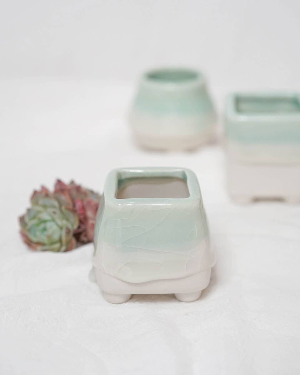 Springer Décor - Wholesale Plantenpot - Druipende Geglazuurde Vingerpotten - 4 Vorm17