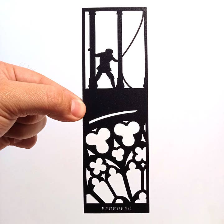 Perro Feo Workshop - Vendita all'ingrosso Segnalibro - Segnalibro intagliato al laser di Notre Dame