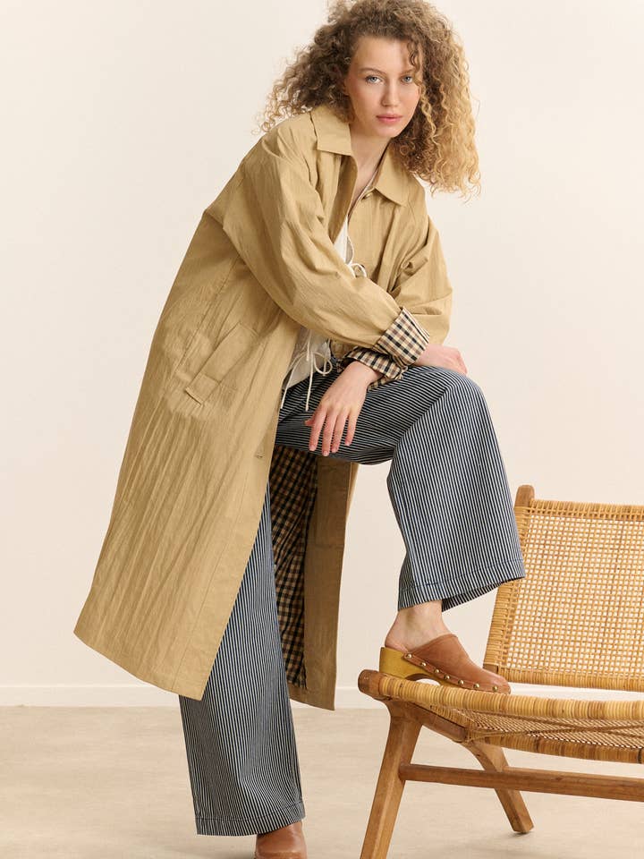 Trench coat - VANCOUVER for wholesale by Garance Paris