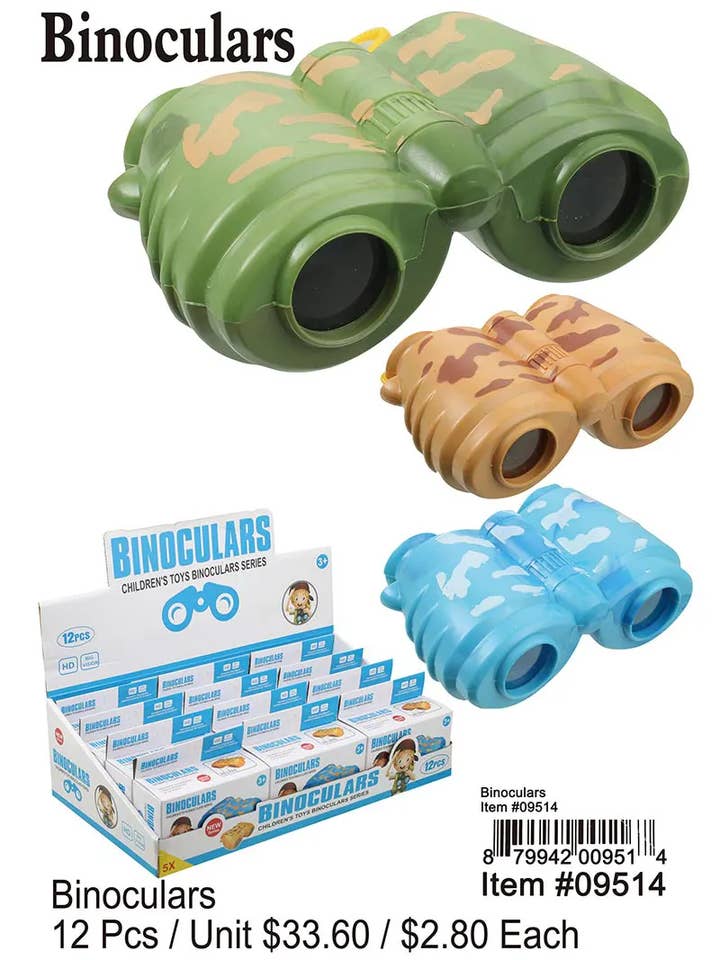 Binoculars . for wholesale by Puka Creations