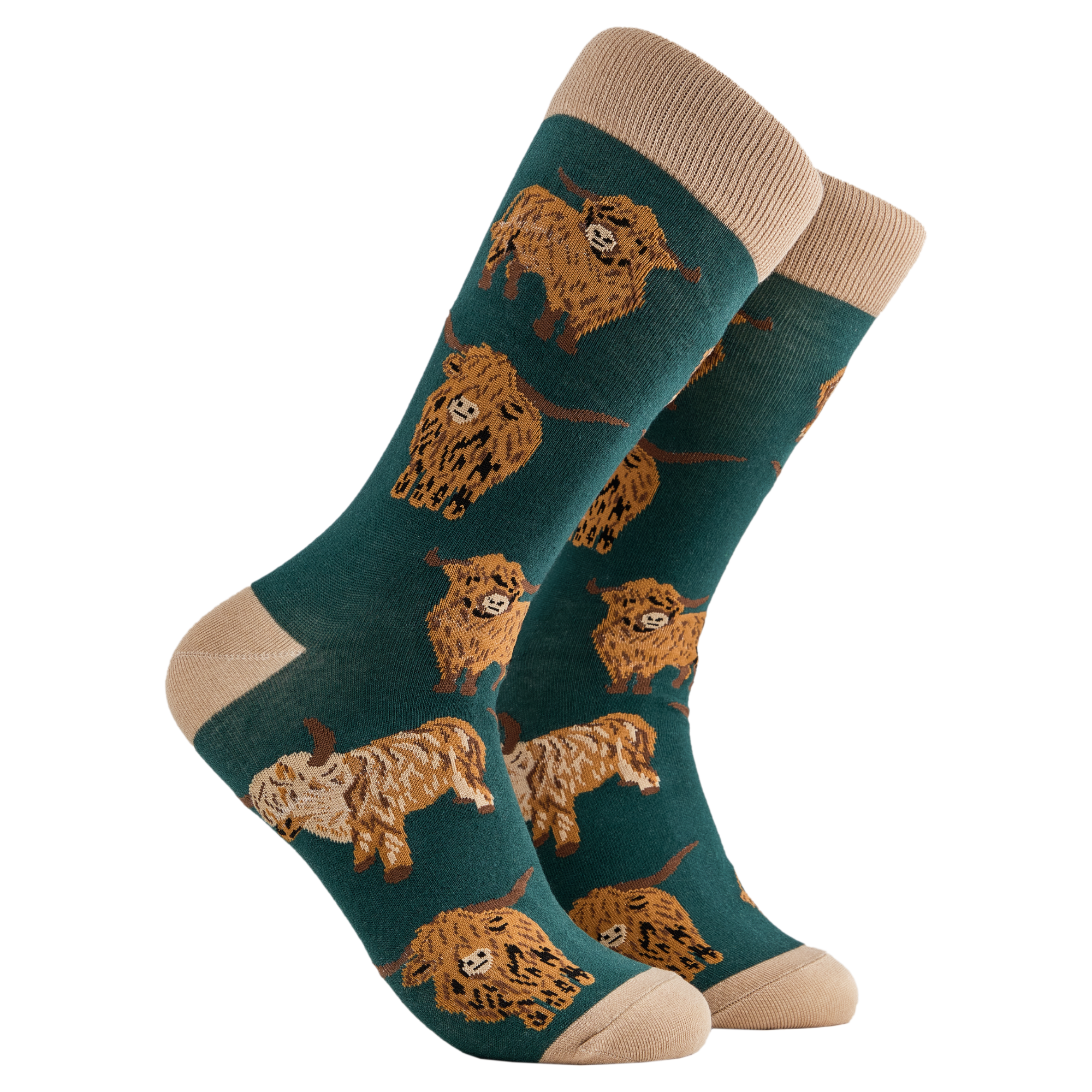 Socktopus - Wholesale Sokken - Uniseks - Highland Cow Socks - Och Aye the Moo!3
