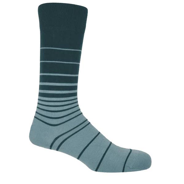 Retro Stripe Men's Luxury Socks for wholesale by Peper Harow Socks