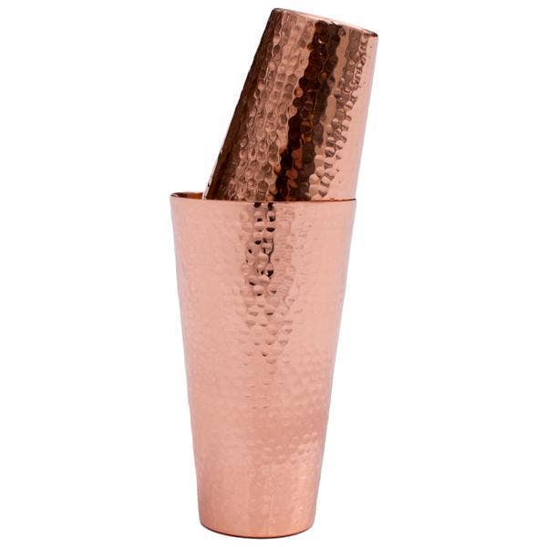 Prince of Scots - Wholesale Cocktail Shaker - Professional Hammered Solid Copper Cocktail Shaker Set1